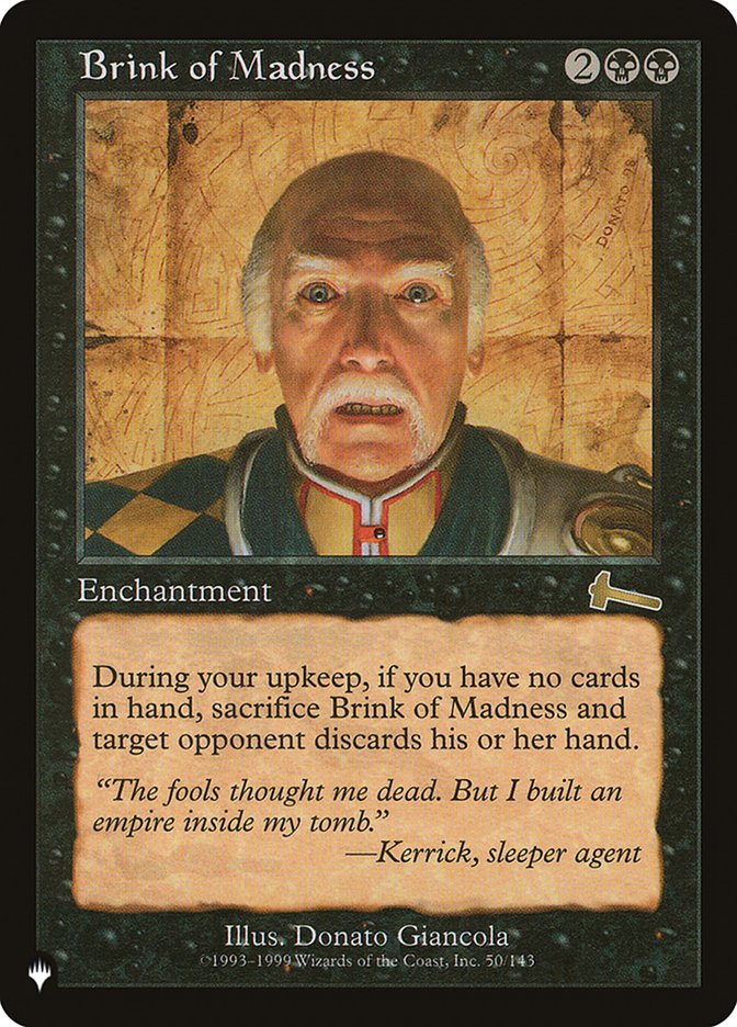 Brink of Madness [The List] | Game Master's Emporium (The New GME)