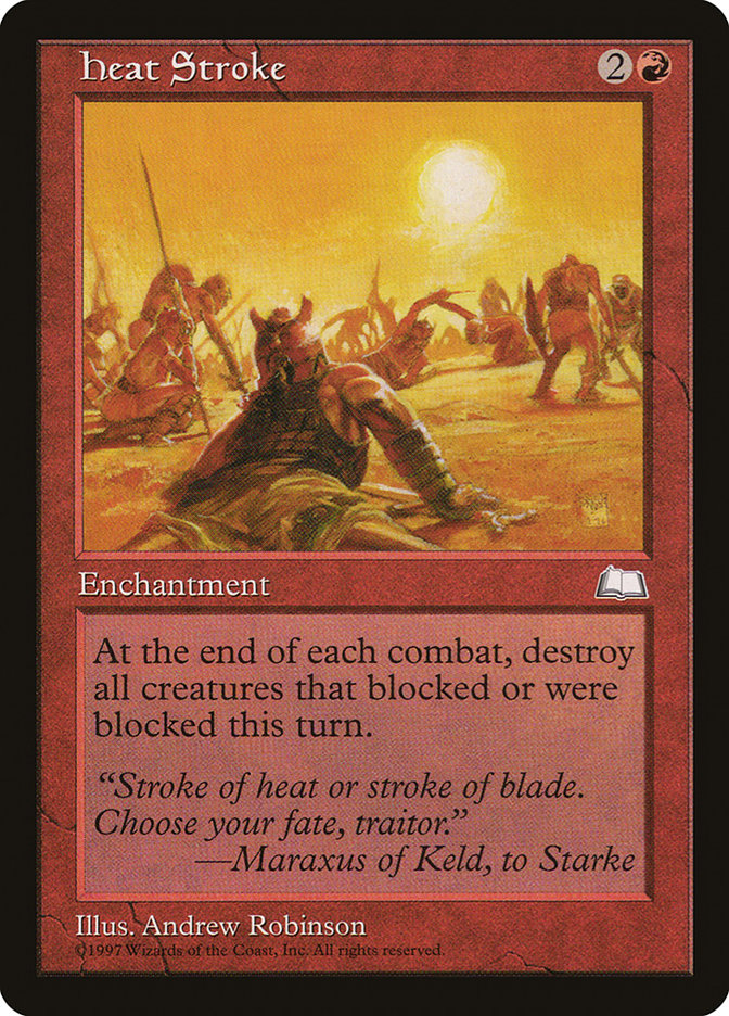 Heat Stroke [Weatherlight] | Game Master's Emporium (The New GME)