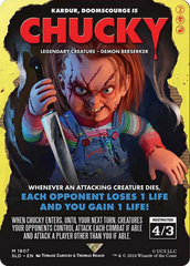 Chucky - Kardur, Doomscourge [Secret Lair Drop Series] | Game Master's Emporium (The New GME)