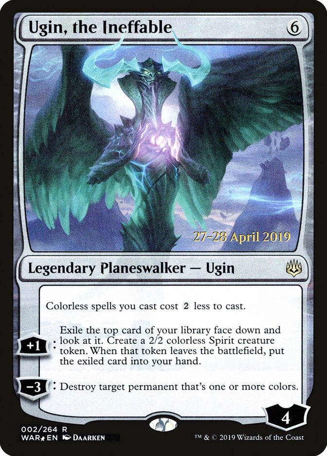 Ugin, the Ineffable [War of the Spark Prerelease Promos] | Game Master's Emporium (The New GME)