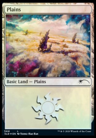 Plains (Enchanted) (544) [Secret Lair Drop Promos] | Game Master's Emporium (The New GME)