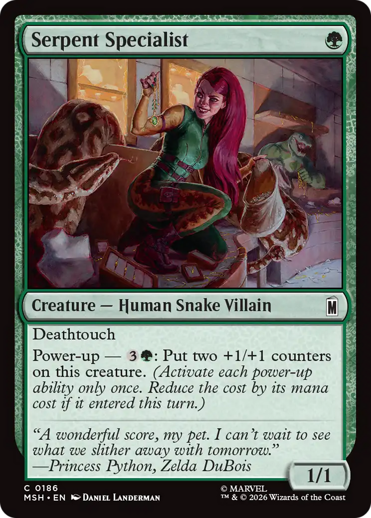 Serpent Specialist [Marvel Super Heroes] | Game Master's Emporium (The New GME)