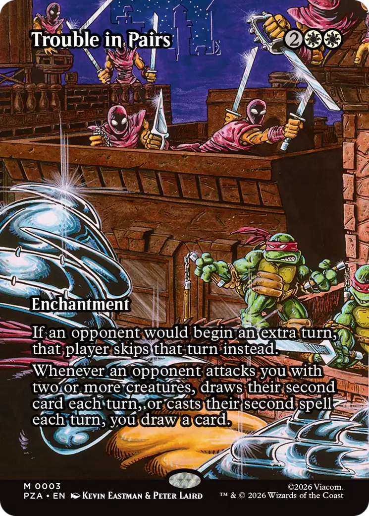 Trouble in Pairs (Borderless) [Teenage Mutant Ninja Turtles Eternal-Legal] | Game Master's Emporium (The New GME)