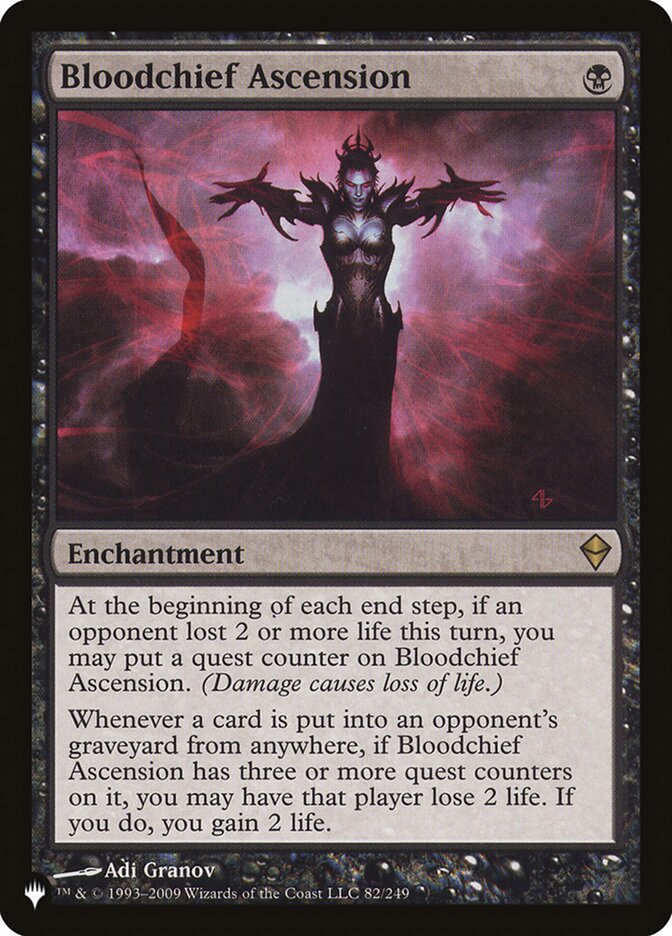 Bloodchief Ascension [The List] | Game Master's Emporium (The New GME)