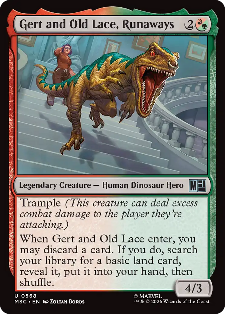 Gert and Old Lace, Runaways [Marvel Super Heroes Commander] | Game Master's Emporium (The New GME)