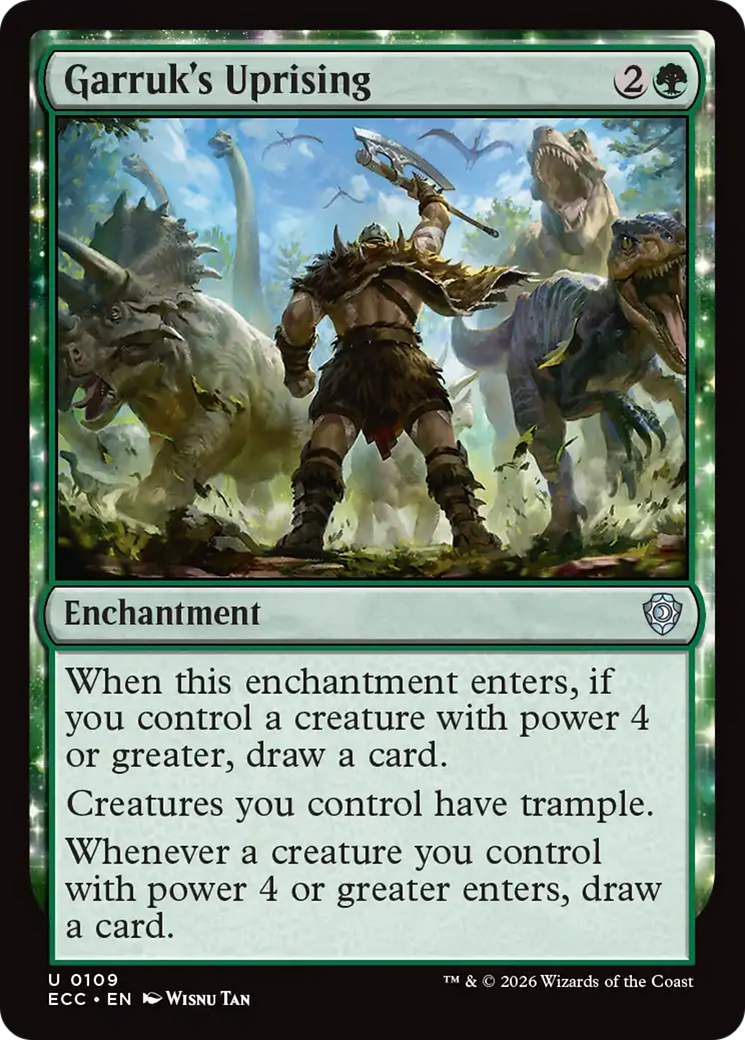 Garruk's Uprising [Lorwyn Eclipsed Commander] | Game Master's Emporium (The New GME)