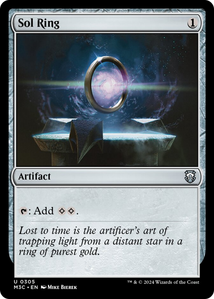 Sol Ring (Ripple Foil) [Modern Horizons 3 Commander] | Game Master's Emporium (The New GME)