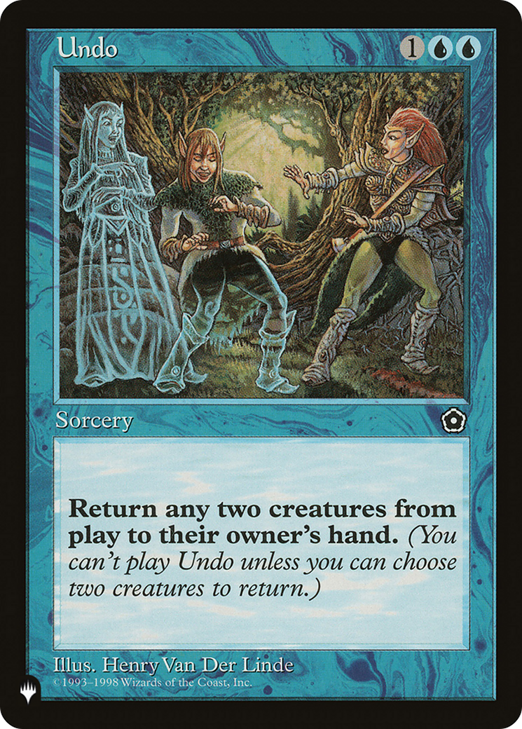 Undo [The List] | Game Master's Emporium (The New GME)