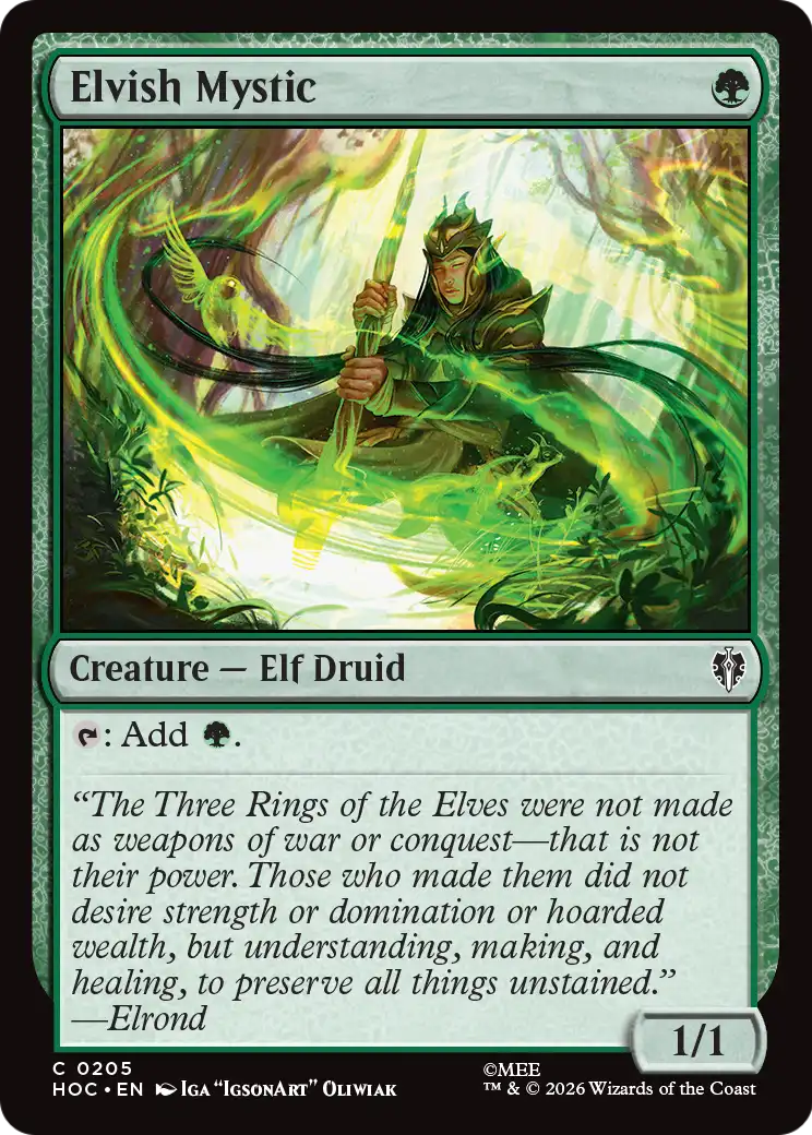 Elvish Mystic [The Hobbit: Eternal-Legal] | Game Master's Emporium (The New GME)