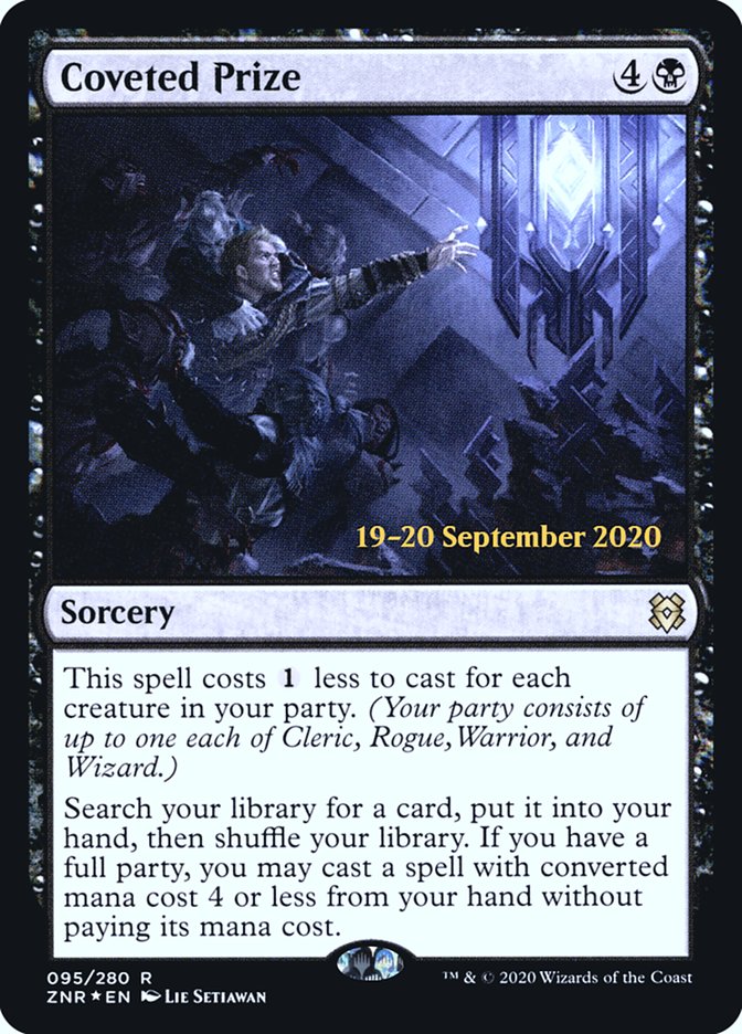 Coveted Prize [Zendikar Rising Prerelease Promos] | Game Master's Emporium (The New GME)