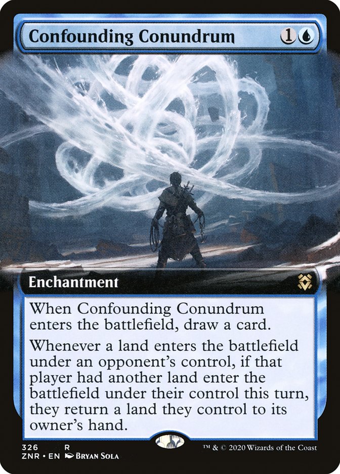 Confounding Conundrum (Extended Art) [Zendikar Rising] | Game Master's Emporium (The New GME)