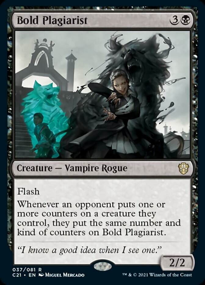 Bold Plagiarist [Commander 2021] | Game Master's Emporium (The New GME)