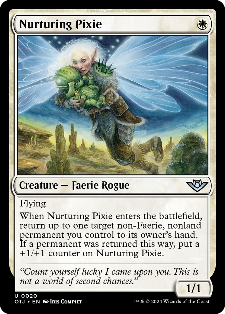 Nurturing Pixie [Outlaws of Thunder Junction] | Game Master's Emporium (The New GME)