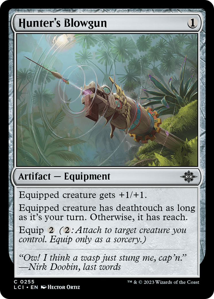 Hunter's Blowgun [The Lost Caverns of Ixalan] | Game Master's Emporium (The New GME)