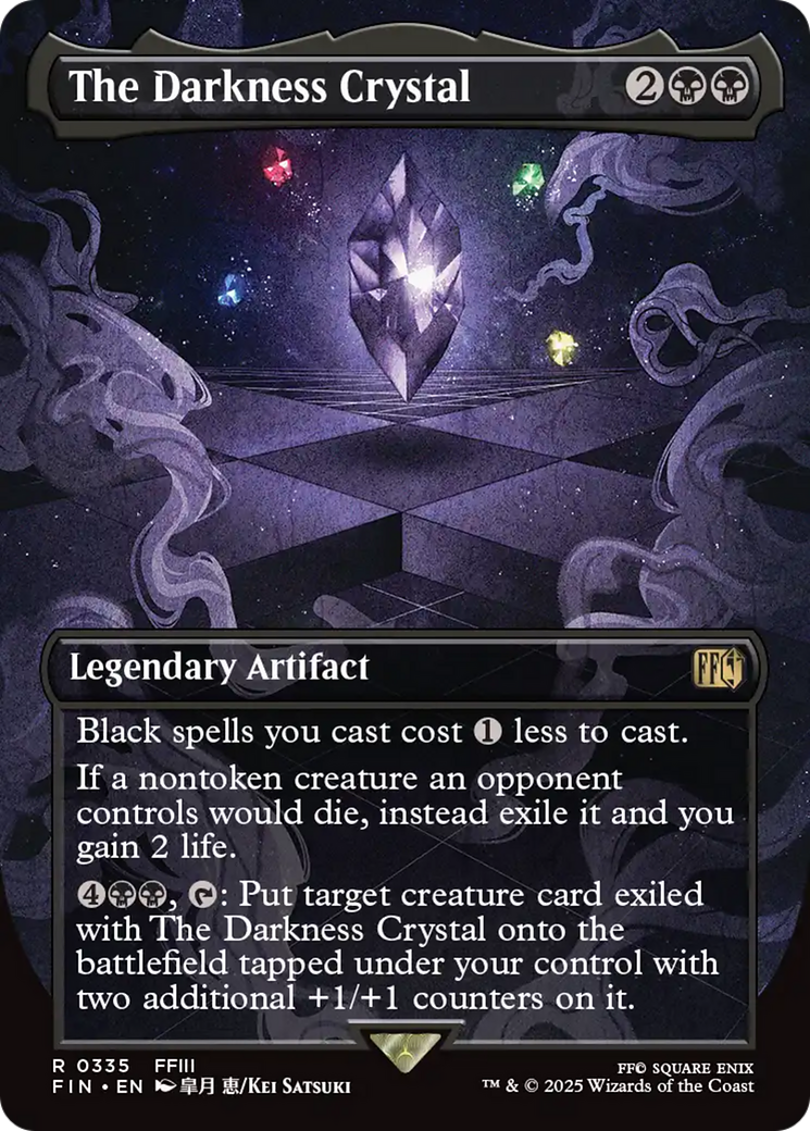 The Darkness Crystal (Borderless) [FINAL FANTASY] | Game Master's Emporium (The New GME)