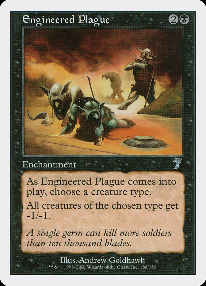 Engineered Plague [Seventh Edition] | Game Master's Emporium (The New GME)