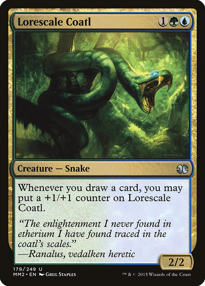 Lorescale Coatl [Modern Masters 2015] | Game Master's Emporium (The New GME)