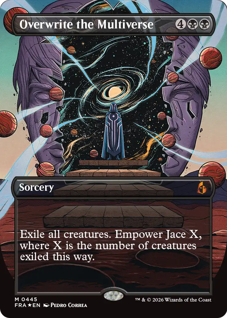 Overwrite the Multiverse (Borderless) [Reality Fracture] | Game Master's Emporium (The New GME)