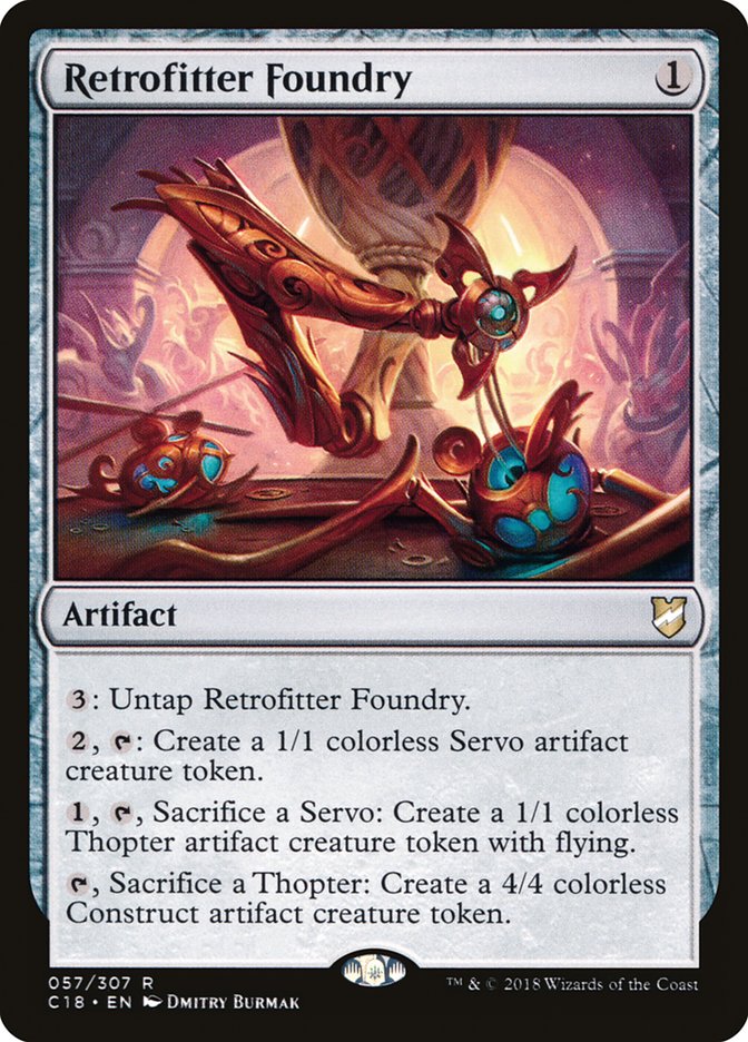 Retrofitter Foundry [Commander 2018] | Game Master's Emporium (The New GME)