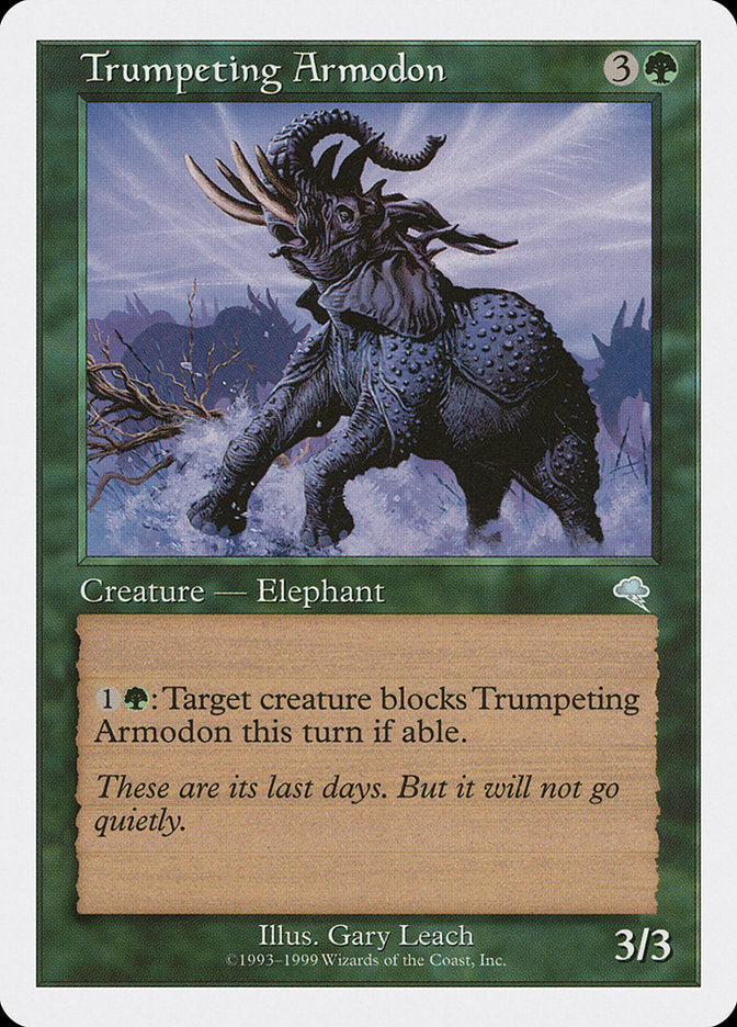 Trumpeting Armodon [Battle Royale] | Game Master's Emporium (The New GME)