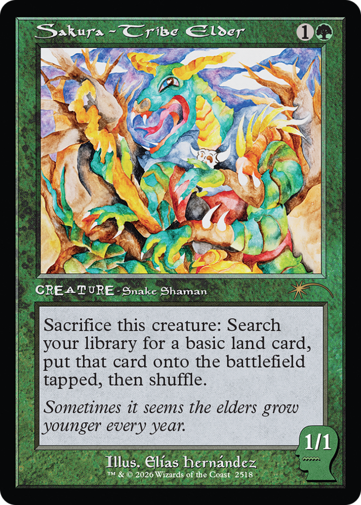Sakura-Tribe Elder (2518) [Secret Lair Drop Series] | Game Master's Emporium (The New GME)