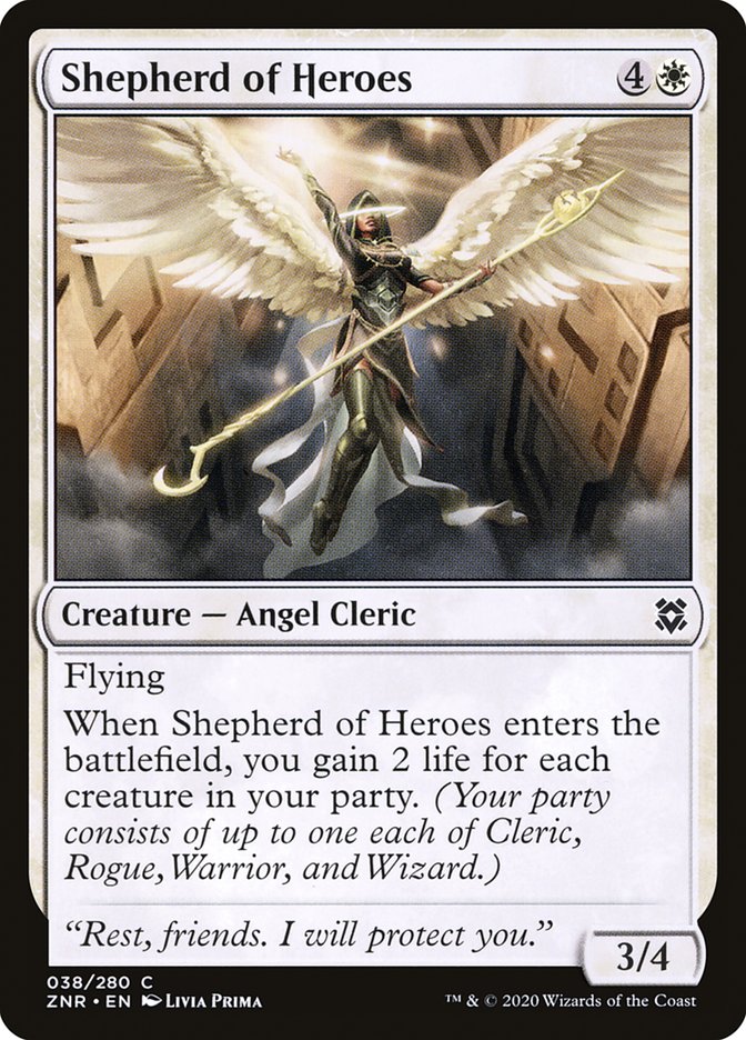 Shepherd of Heroes [Zendikar Rising] | Game Master's Emporium (The New GME)