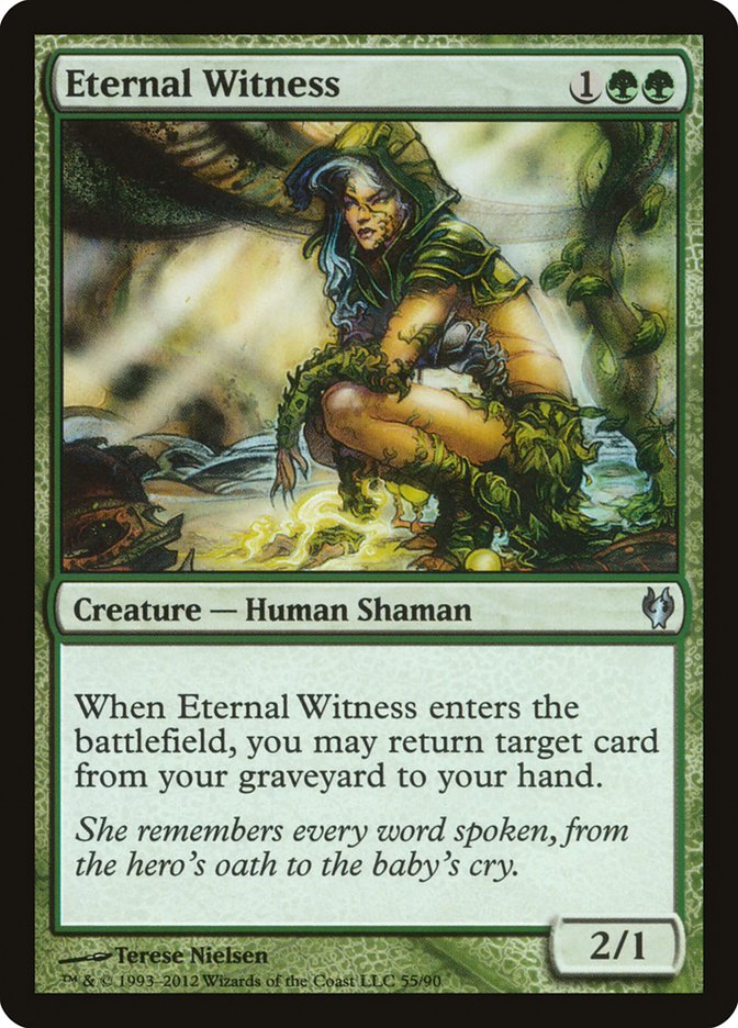 Eternal Witness [Duel Decks: Izzet vs. Golgari] | Game Master's Emporium (The New GME)