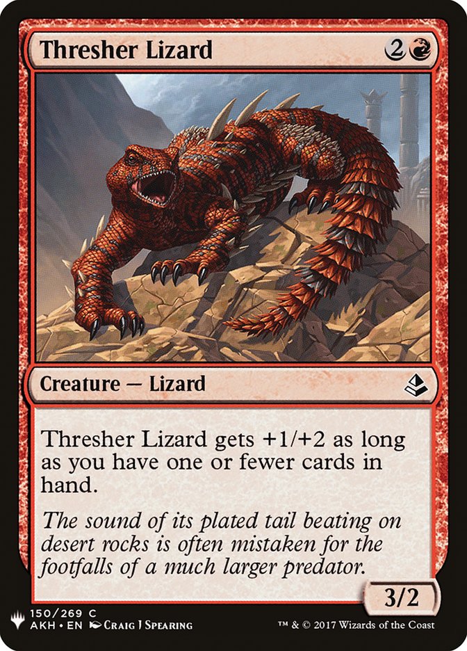 Thresher Lizard [Mystery Booster] | Game Master's Emporium (The New GME)