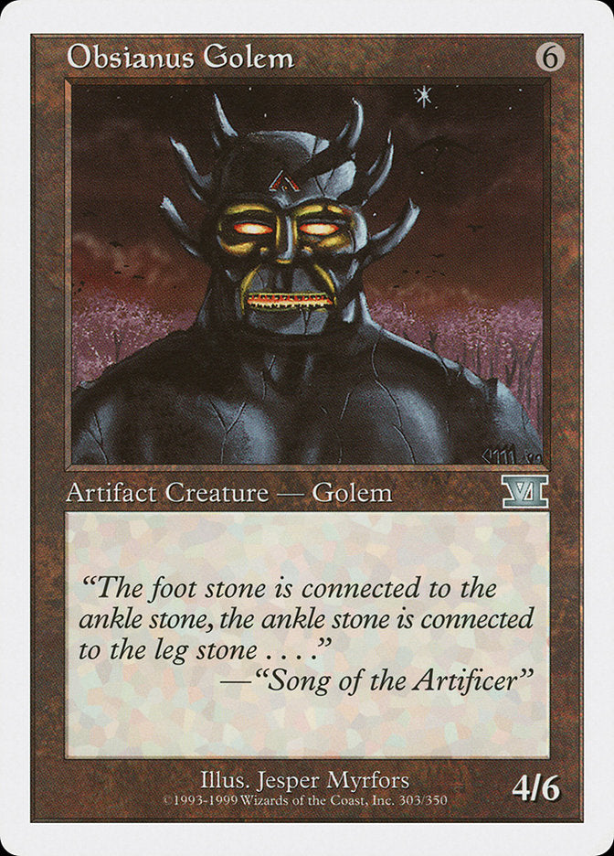 Obsianus Golem [Classic Sixth Edition] | Game Master's Emporium (The New GME)