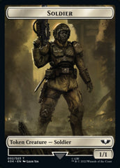 Soldier (002) // Zephyrim Double-Sided Token (Surge Foil) [Warhammer 40,000 Tokens] | Game Master's Emporium (The New GME)