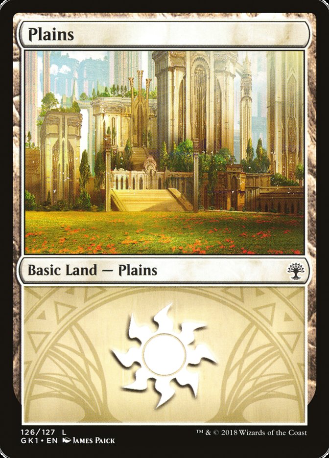 Plains (126) [Guilds of Ravnica Guild Kit] | Game Master's Emporium (The New GME)