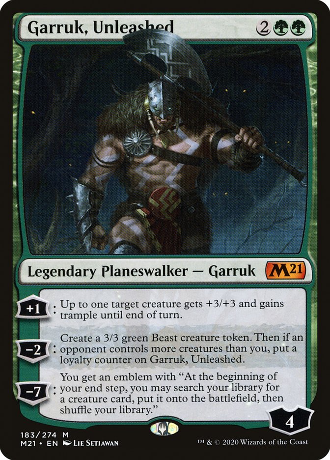 Garruk, Unleashed [Core Set 2021] | Game Master's Emporium (The New GME)