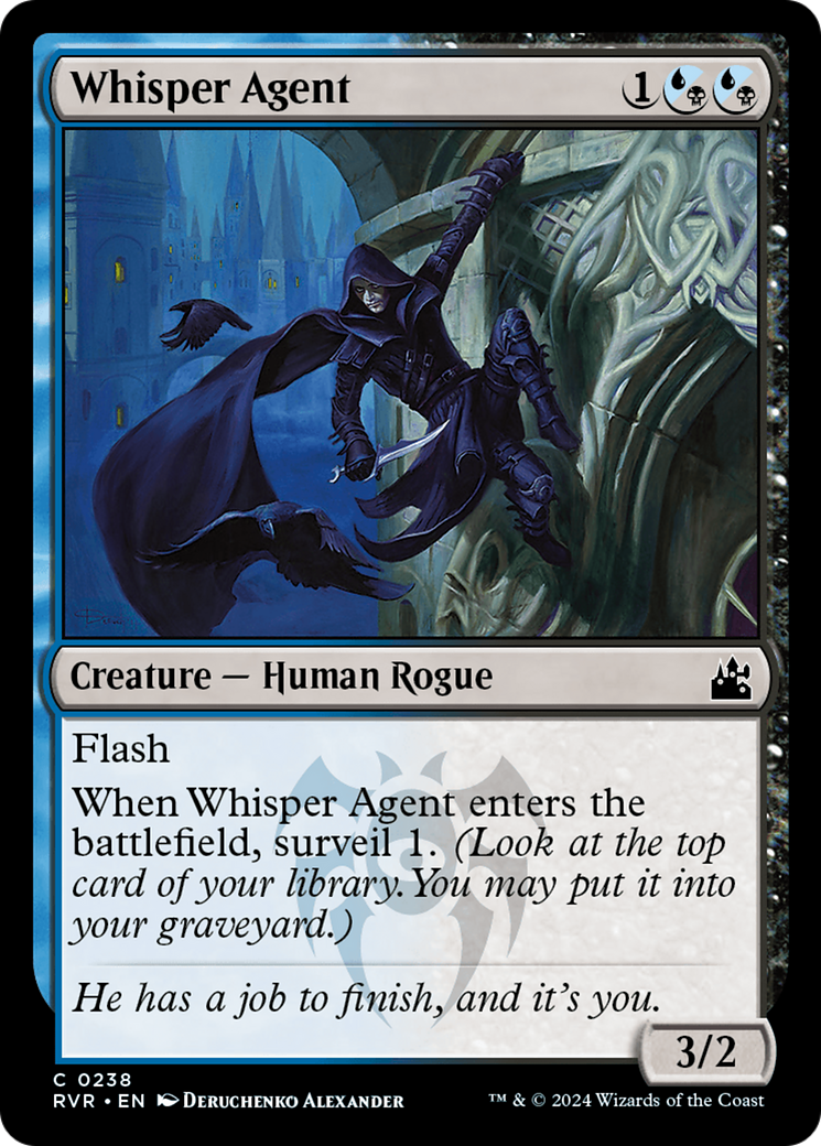 Whisper Agent [Ravnica Remastered] | Game Master's Emporium (The New GME)