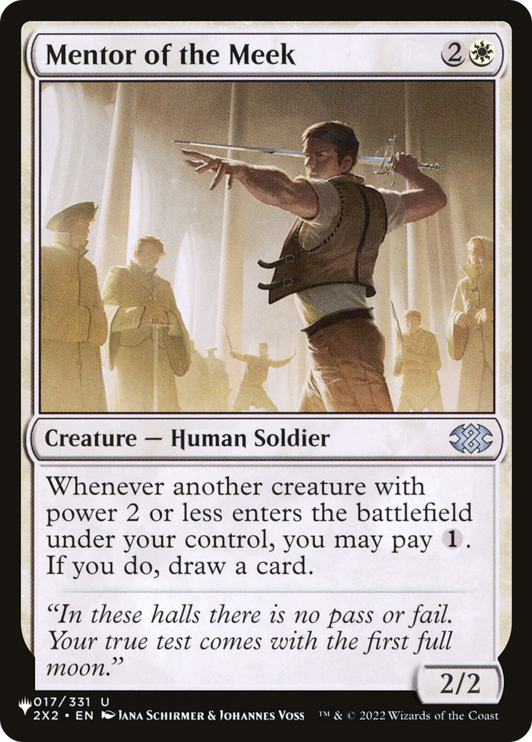 Mentor of the Meek [The List] | Game Master's Emporium (The New GME)