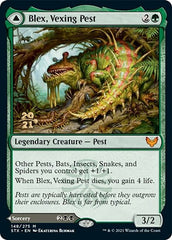 Blex, Vexing Pest // Search for Blex [Strixhaven: School of Mages Prerelease Promos] | Game Master's Emporium (The New GME)