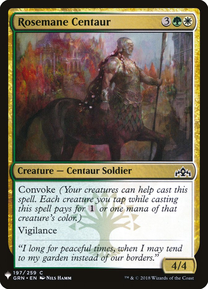 Rosemane Centaur [Mystery Booster] | Game Master's Emporium (The New GME)