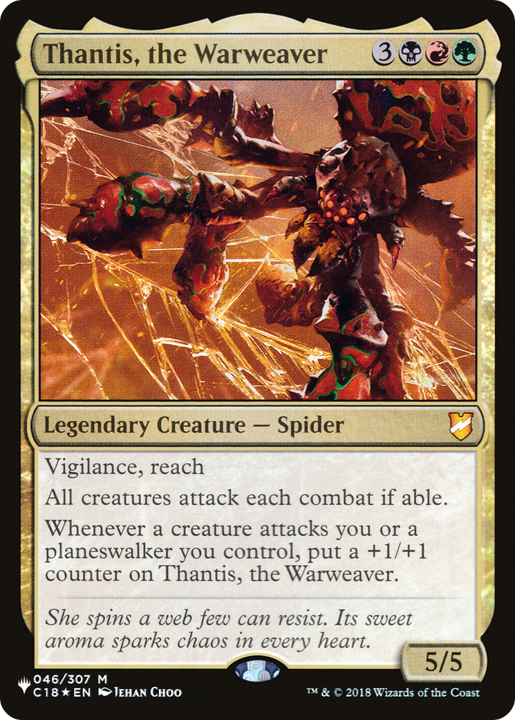 Thantis, the Warweaver [The List Reprints] | Game Master's Emporium (The New GME)