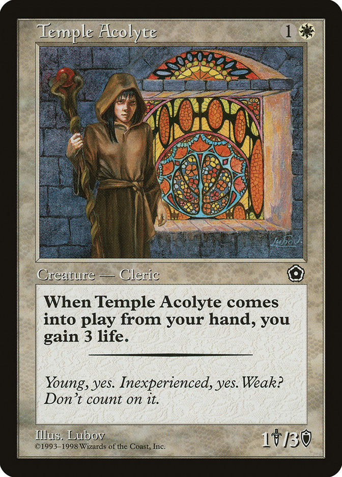 Temple Acolyte [Portal Second Age] | Game Master's Emporium (The New GME)