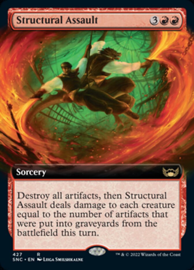 Structural Assault (Extended Art) [Streets of New Capenna] | Game Master's Emporium (The New GME)