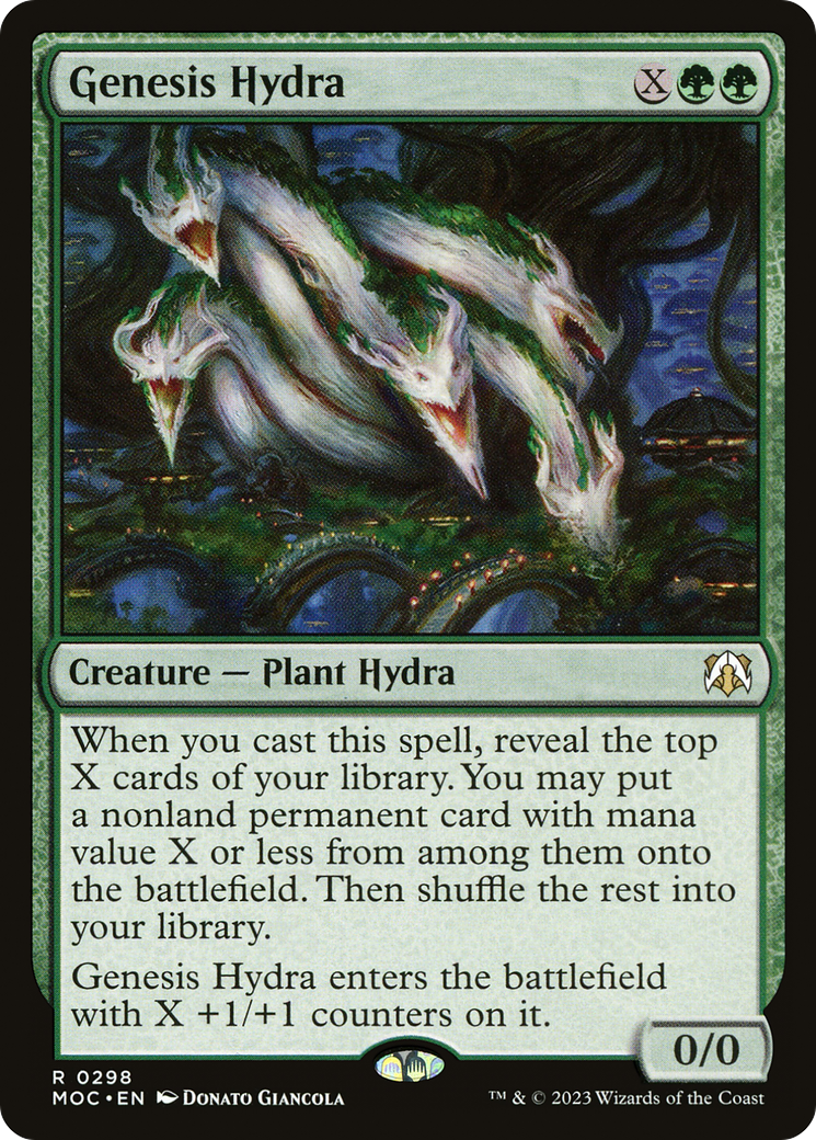 Genesis Hydra [March of the Machine Commander] | Game Master's Emporium (The New GME)