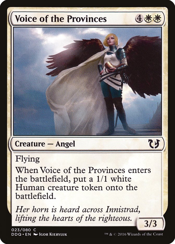 Voice of the Provinces [Duel Decks: Blessed vs. Cursed] | Game Master's Emporium (The New GME)