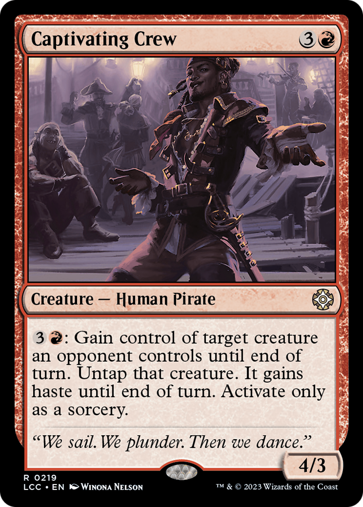 Captivating Crew [The Lost Caverns of Ixalan Commander] | Game Master's Emporium (The New GME)
