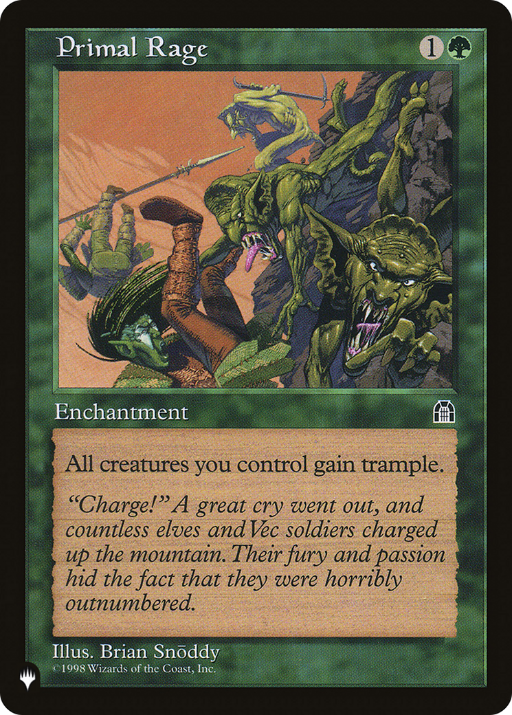 Primal Rage [The List] | Game Master's Emporium (The New GME)