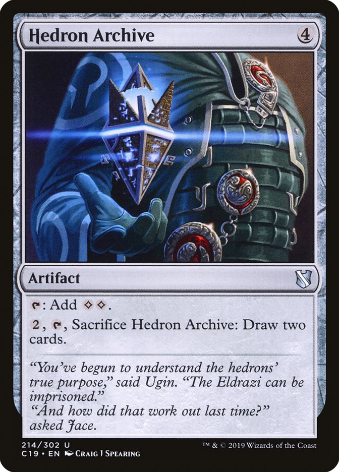 Hedron Archive [Commander 2019] | Game Master's Emporium (The New GME)