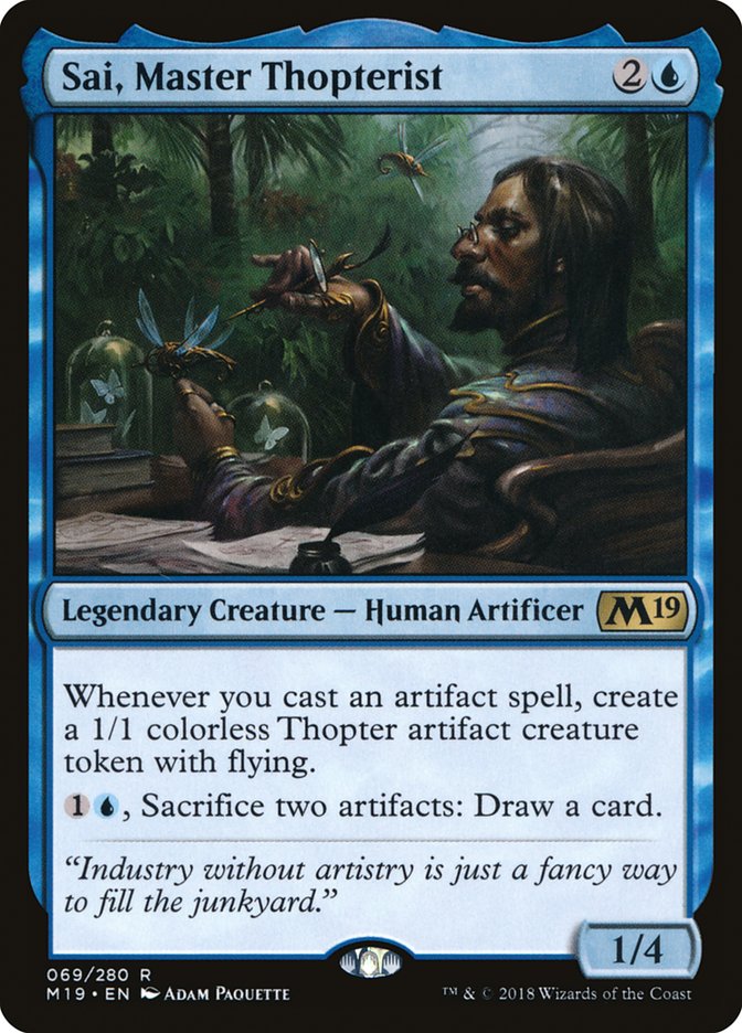 Sai, Master Thopterist [Core Set 2019] | Game Master's Emporium (The New GME)