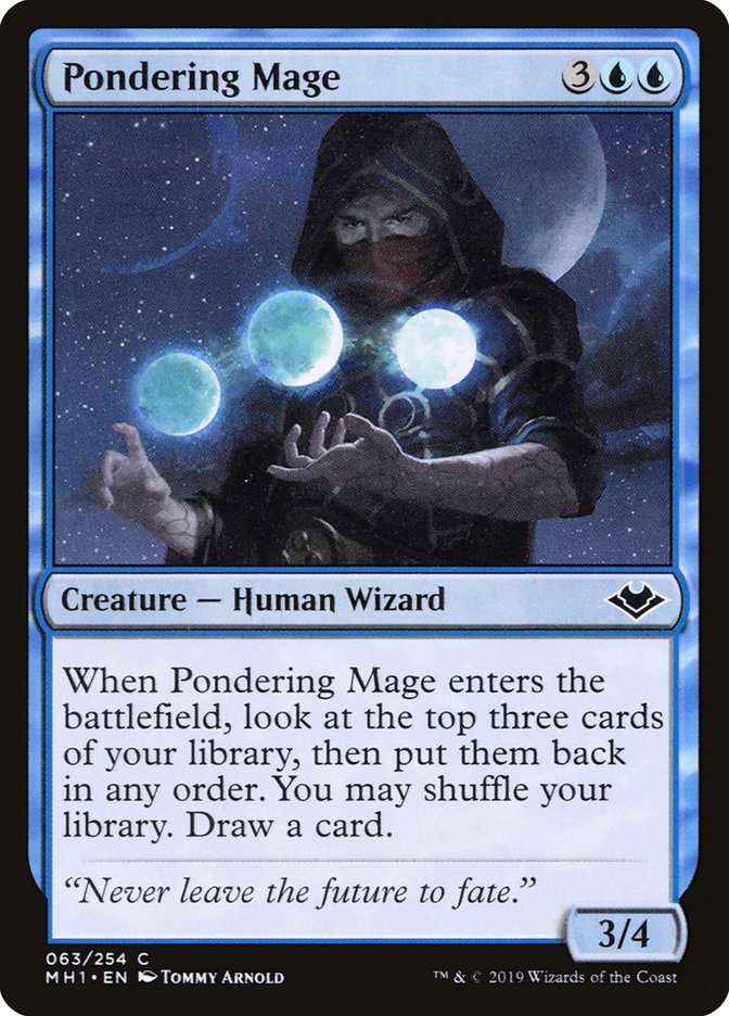 Pondering Mage [Modern Horizons] | Game Master's Emporium (The New GME)