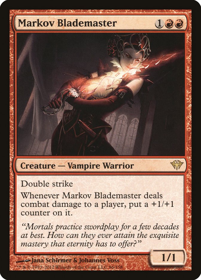 Markov Blademaster [Dark Ascension] | Game Master's Emporium (The New GME)