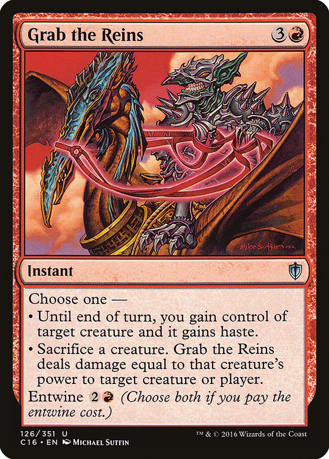 Grab the Reins [Commander 2016] | Game Master's Emporium (The New GME)