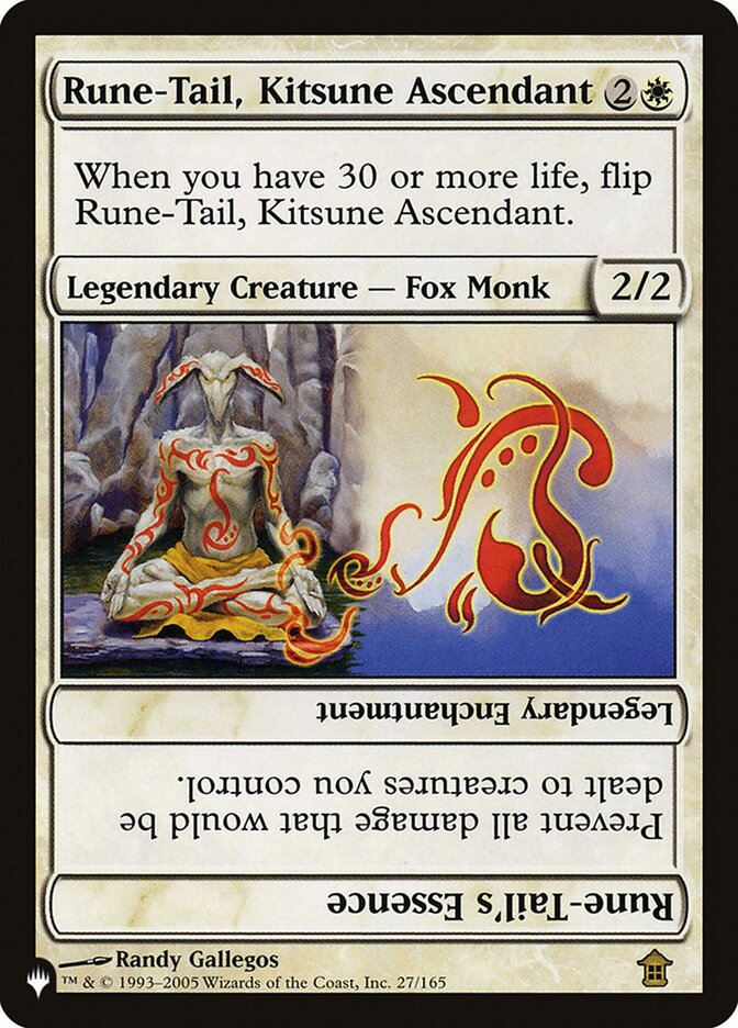 Rune-Tail, Kitsune Ascendant // Rune-Tail's Essence [The List] | Game Master's Emporium (The New GME)