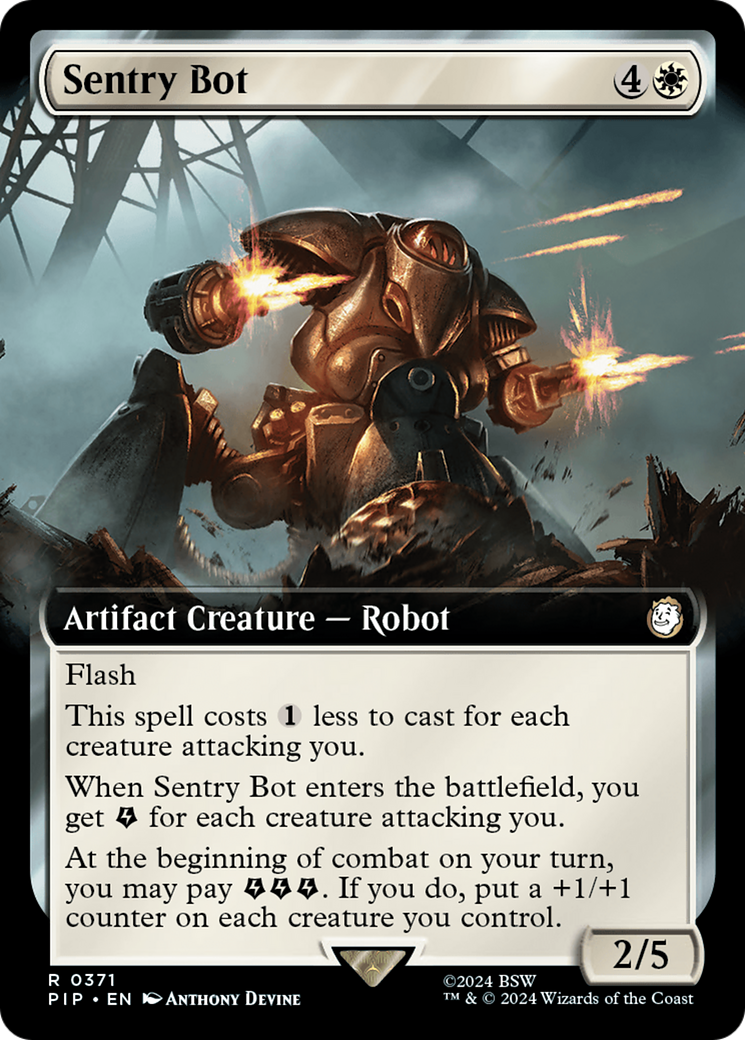 Sentry Bot (Extended Art) [Fallout] | Game Master's Emporium (The New GME)